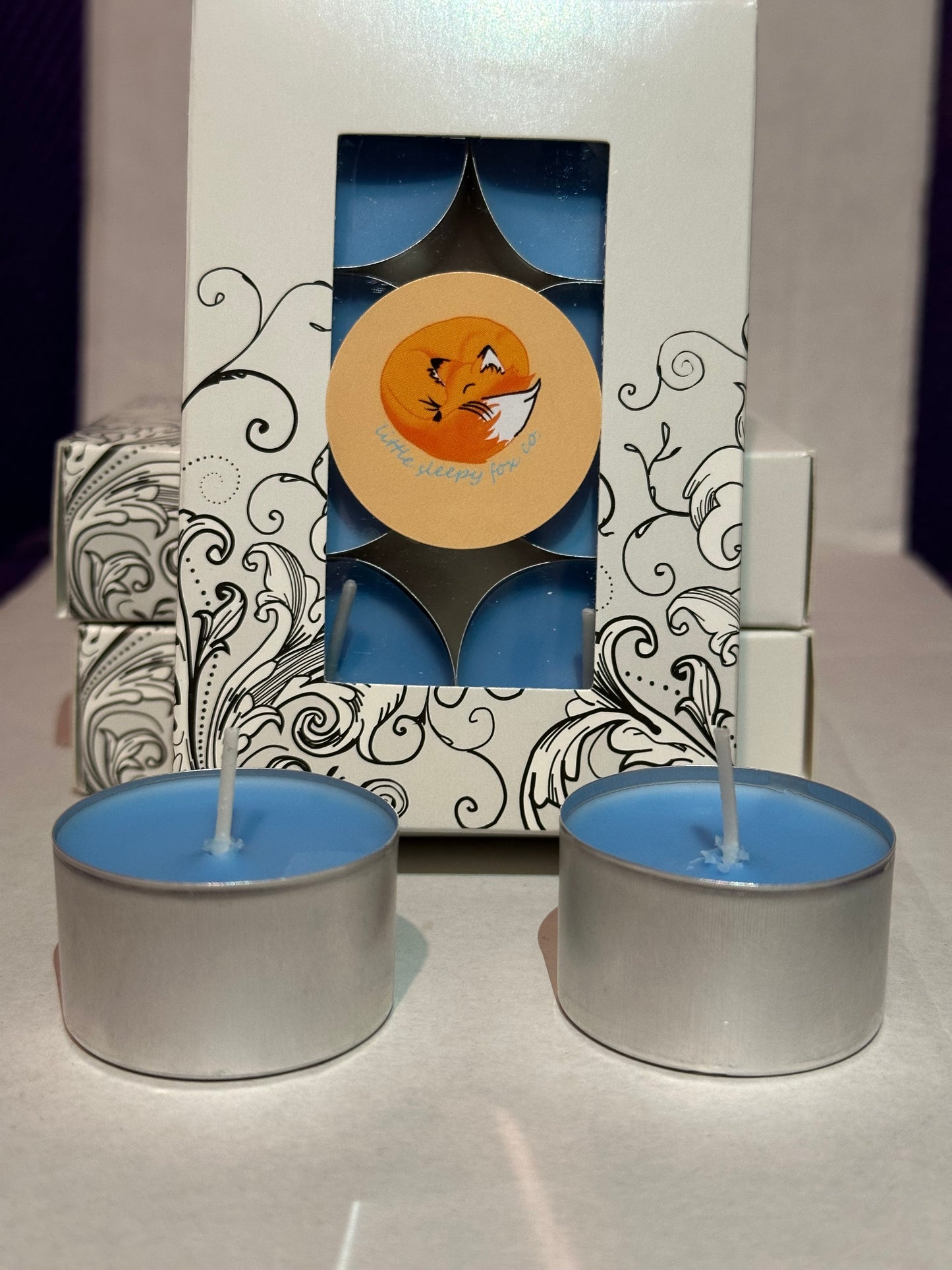 Rain Water - 6 Pack Tea Light Candles