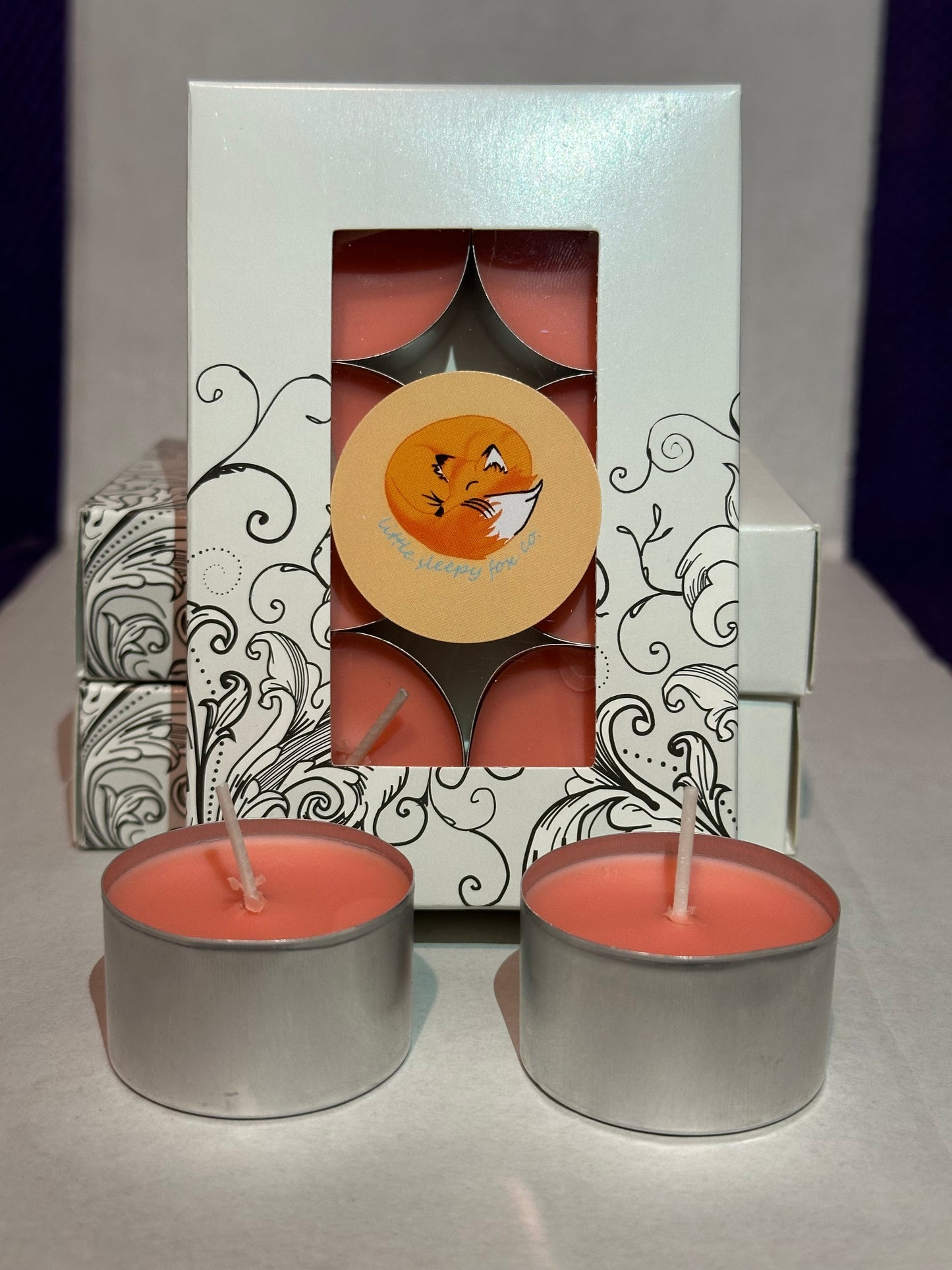 Ambered Sandalwood - 6 Pack Tea Light Candles